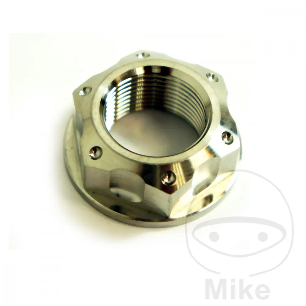 JMP 볼트 액슬 너트 M22 x 1.50 32 mm 스테인리스 스틸 A4