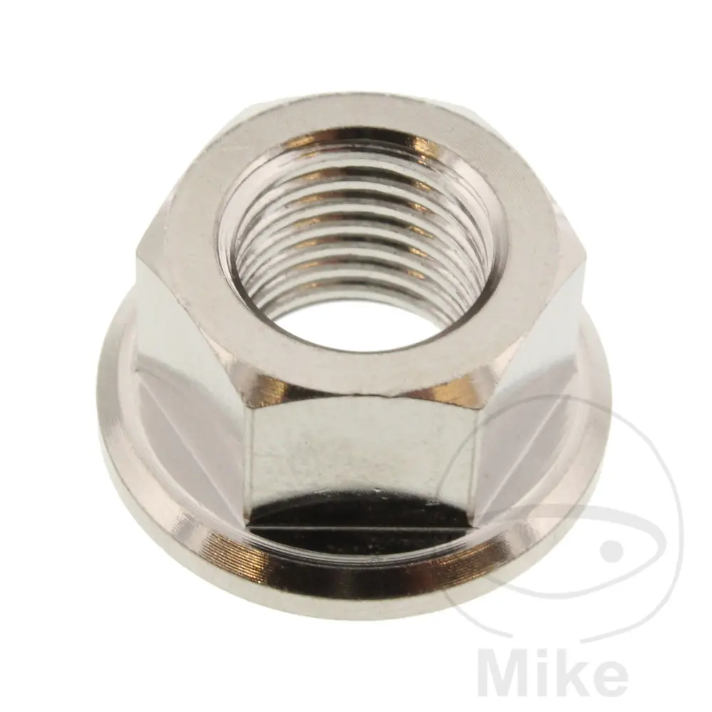 JMP 볼트 크라운 너트 M10x1.25 mm 스테인리스 스틸 A4