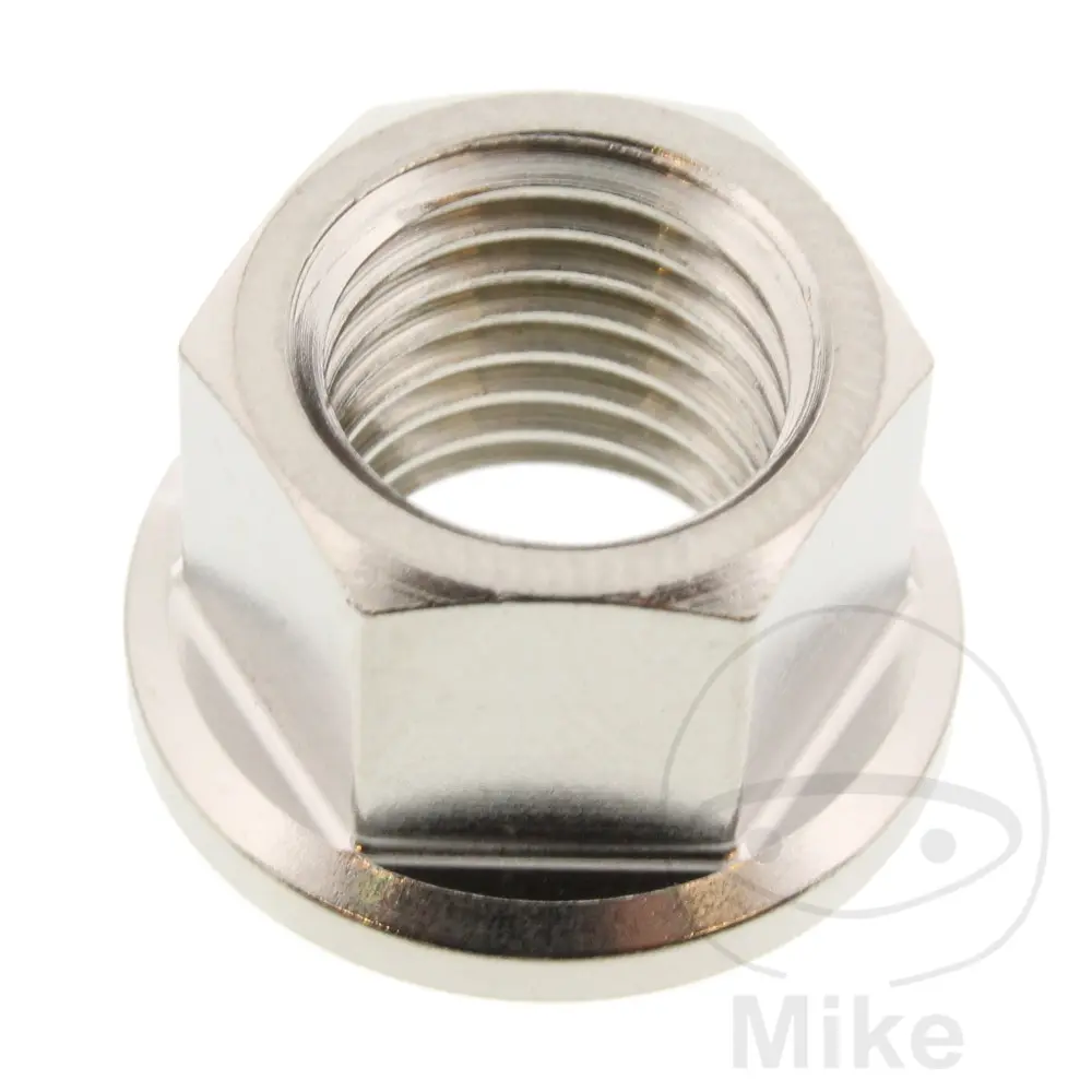 JMP 볼트 크라운 너트 M12x1.50 mm 스테인리스 스틸 A4