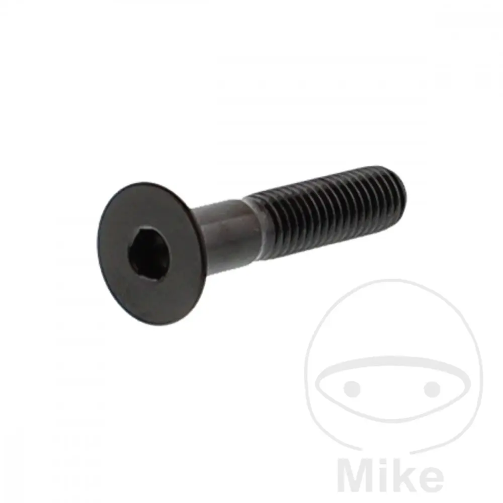 Senkkopfschraube M8X1.25 40 mm rostfrei A4 schwarz JMP
