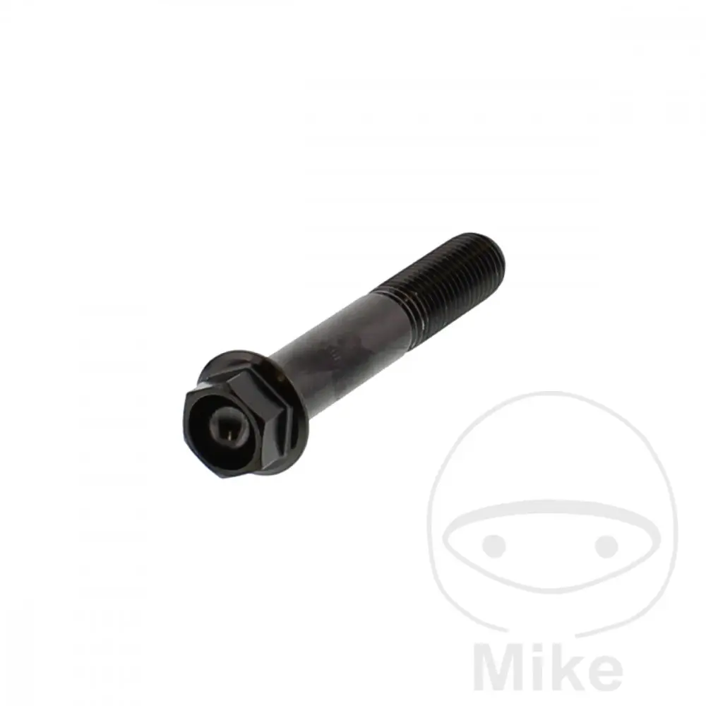 JMP M10x1.25 57mm fekete A4 rozsdamentes acél hatszeletű csavar