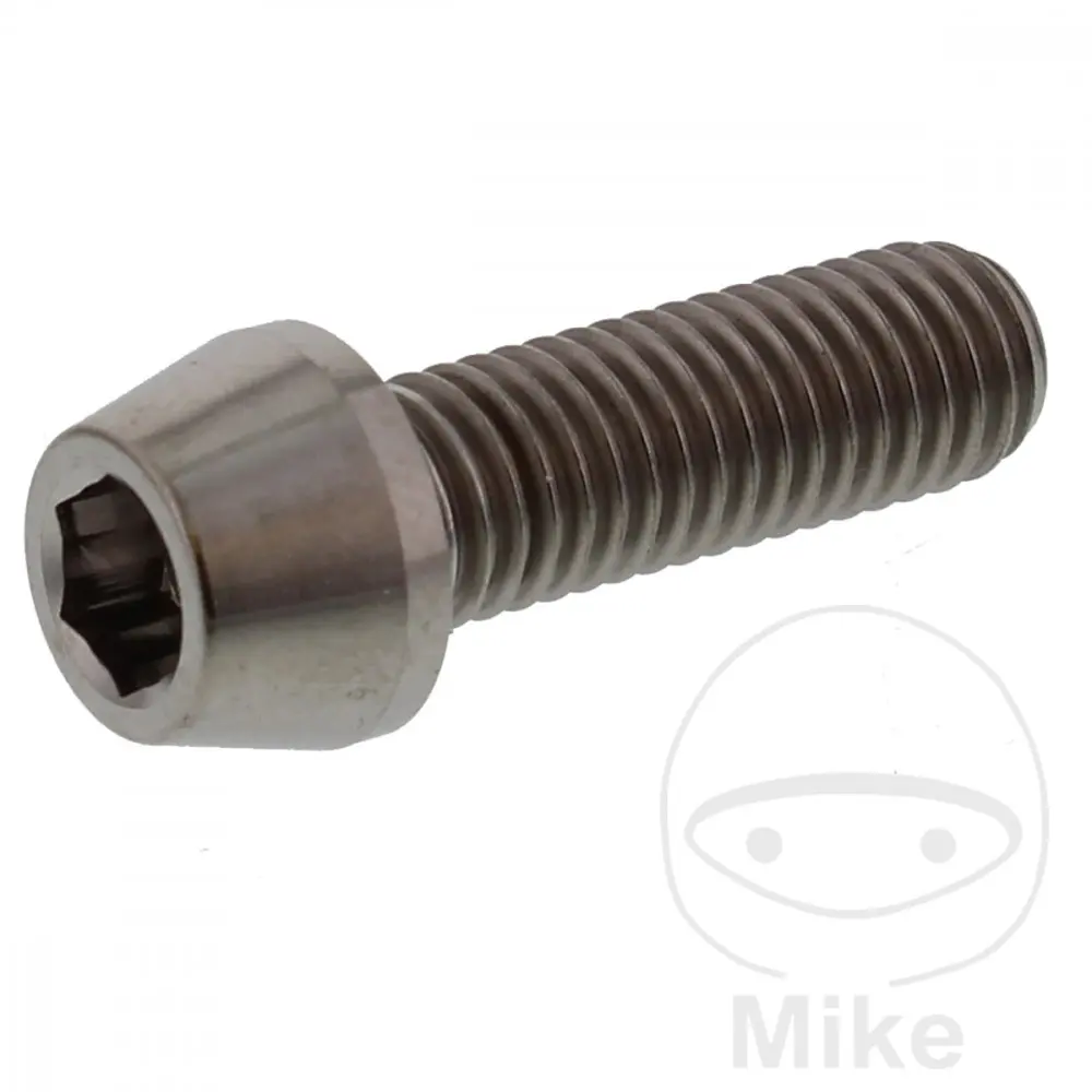 Konisk hoved skrue BTR JMP Bolt M8X1.25 25 mm titanium