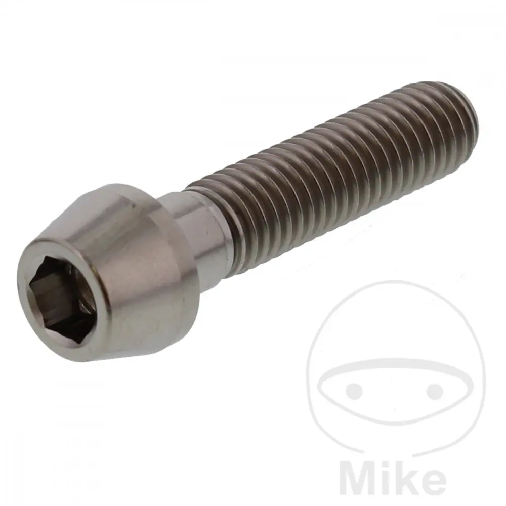 مسمار رأس مخروطي JMP Bolt M8X1.25 35MM تيتانيوم