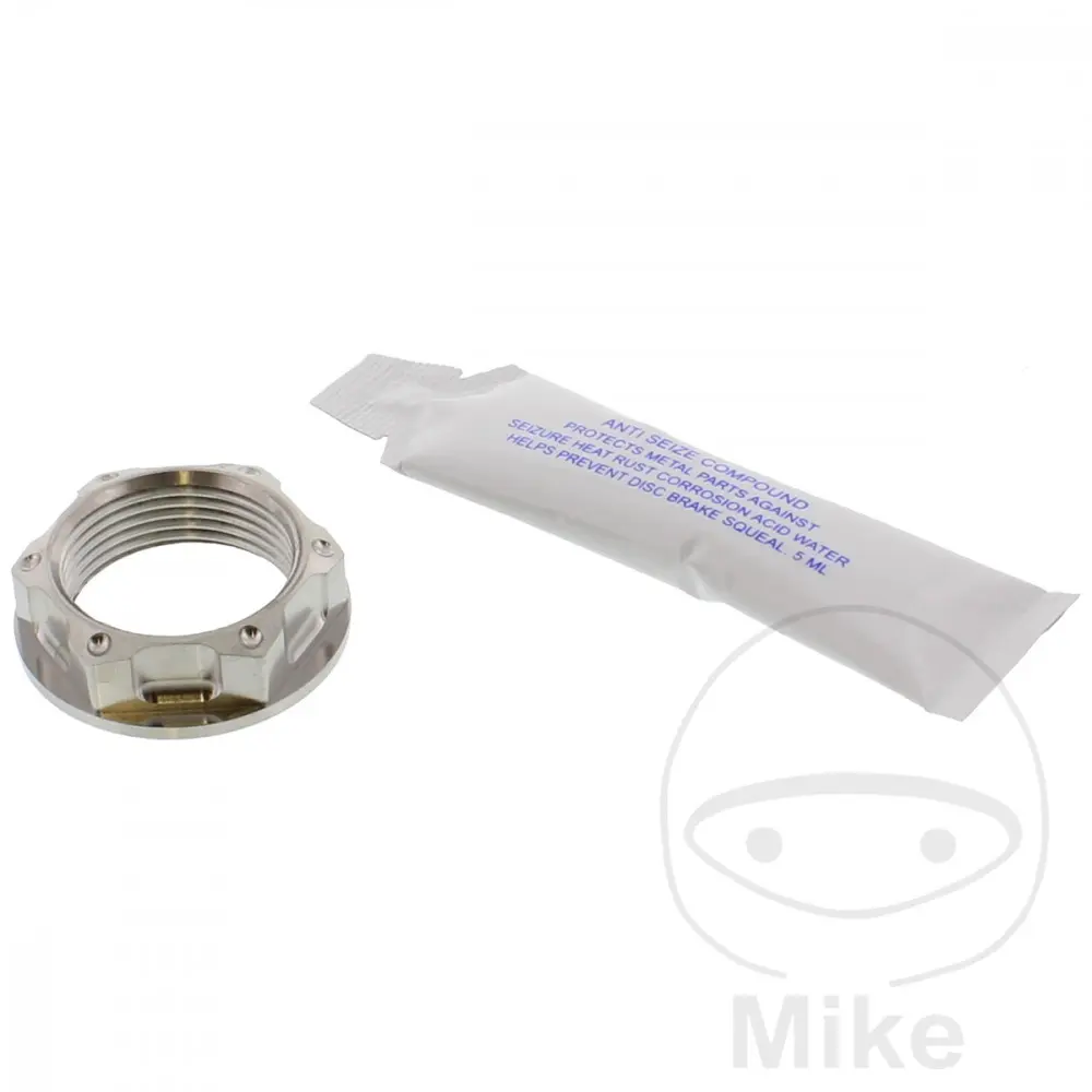 Écrou d'axe M25X1.50 30MM titane JMP