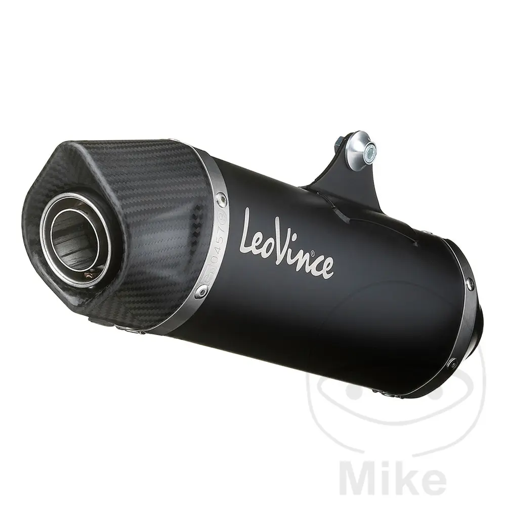 Silencieux slip-on Nero acier inoxydable Leovince