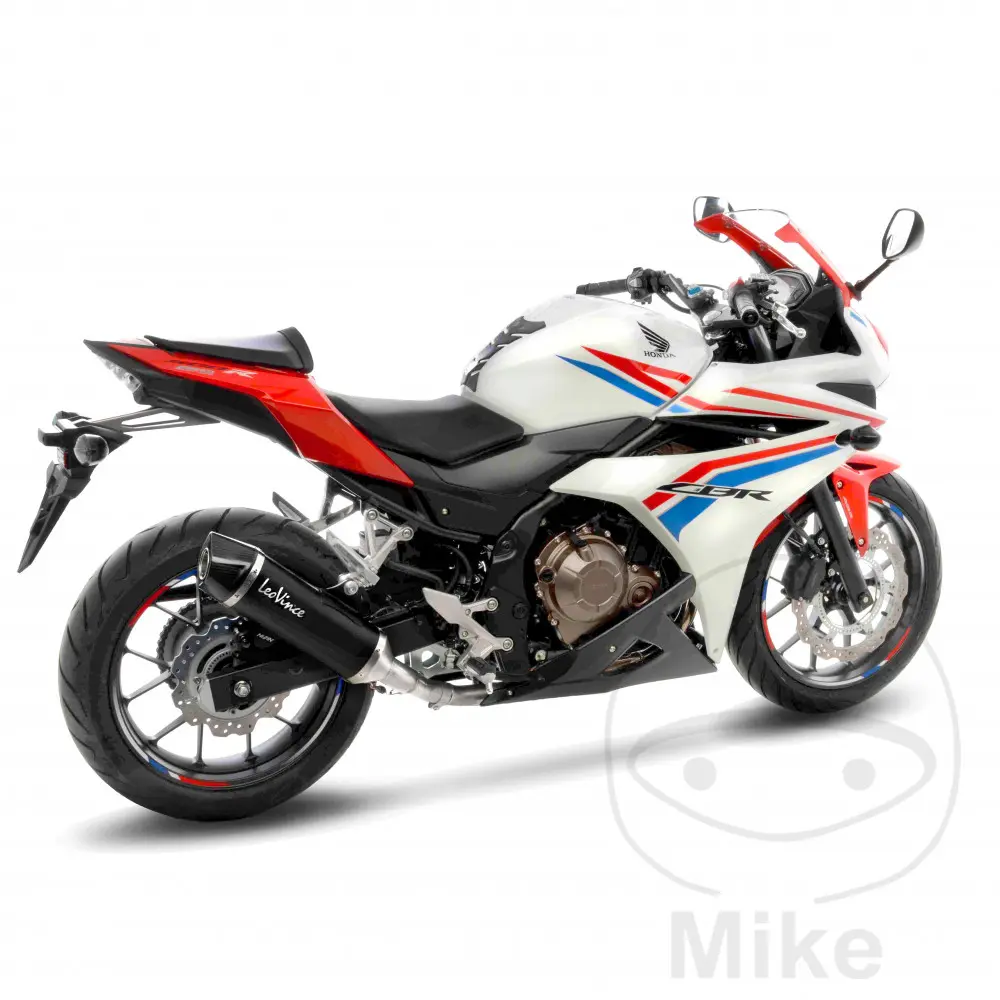 レオビンチェ ネロ CB500F 用 認証済み サイレンサー — 第4ビュー