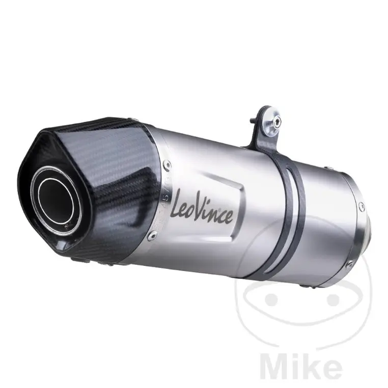 Silencieux Leovince SBK LV One Evo inox Moto Guzzi 850 V85 TT 2019+ (ref 14348E)
