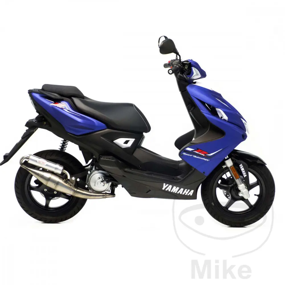 Silencieux Léo Vince TT poli MBK Nitro 50, Ovetto 2T, Yamaha Aérox 50, Néos 2T (ref 4054)