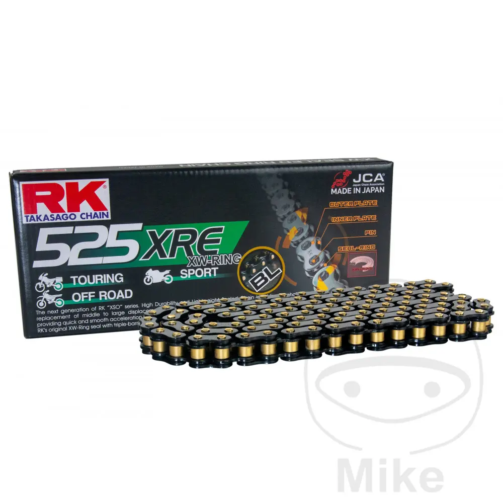 RK Kæde SW525XRE/10 åben med nitlem
