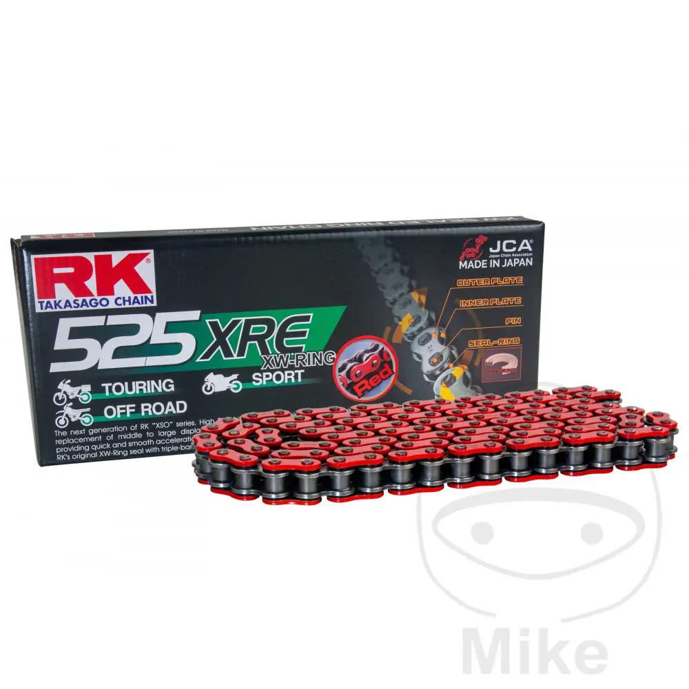 RK RT525XRE/11 리벳링크 포함 오픈 드라이브 체인