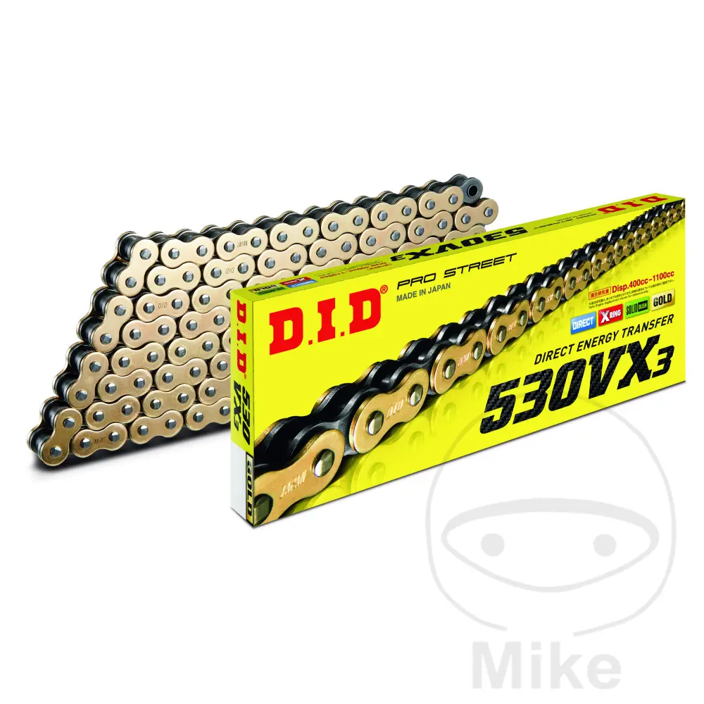 DID 530VX3 Chain (G&B) x 106 links ZJ