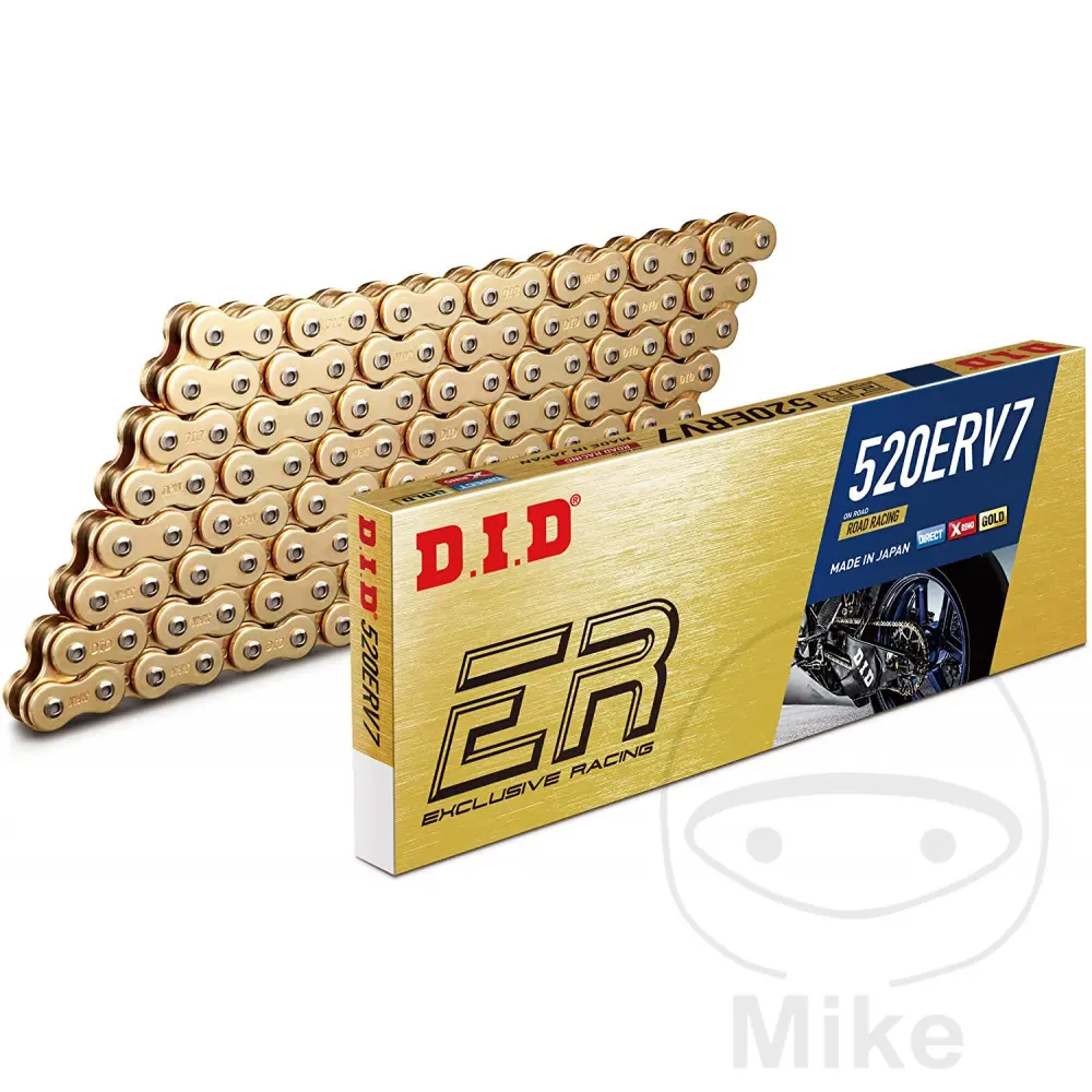 Kæde DID 520ERV7 (G&G) 122 led ZJ