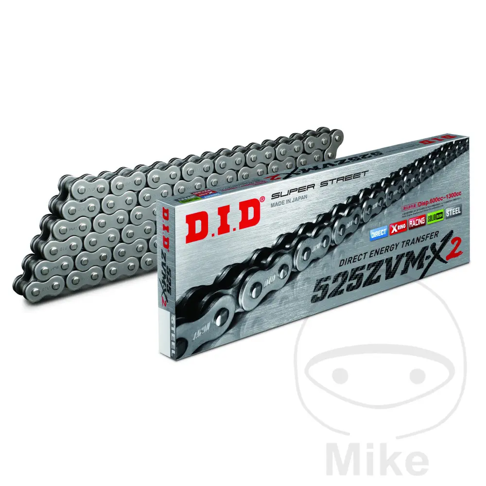 Kette DID Xring 525ZVMX2/126 offen mit Nietverschluss