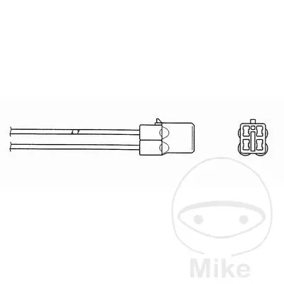 NGK Lambda Sensor — Electronic components