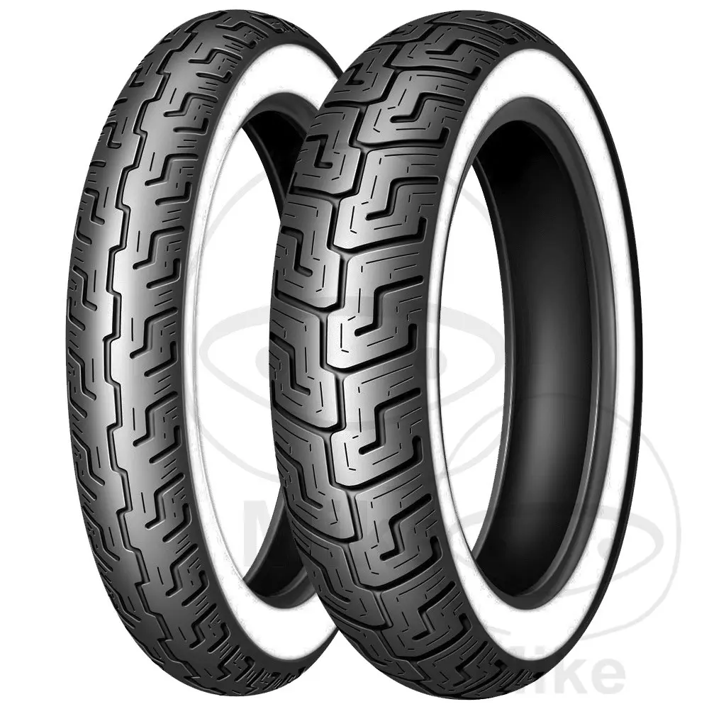 Pneu arrière Dunlop 401 White Wall