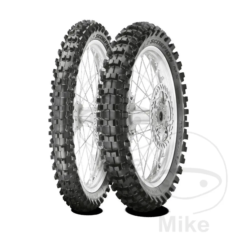 Pneu arrière Pirelli Scorpion MX mi-souple 32 terrain meuble à mi-dur