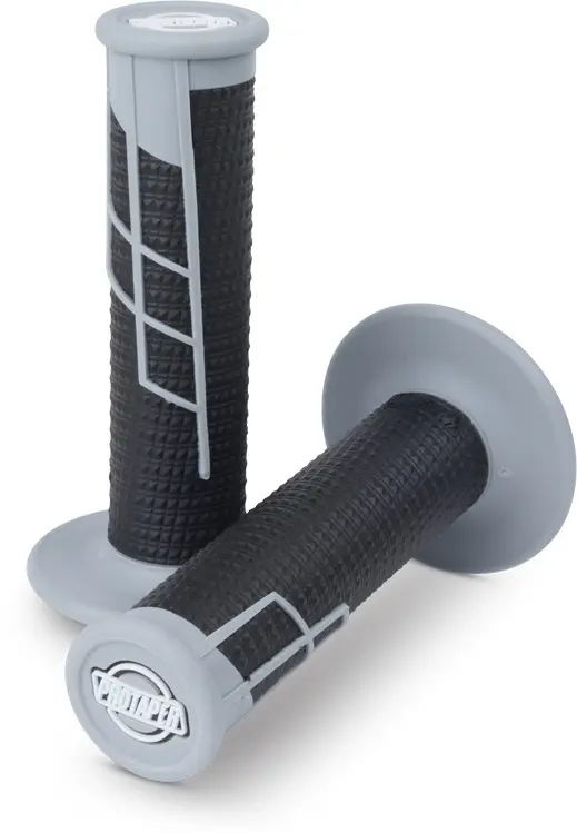 Poignées PROTAPER PT 1/2 Waffle Clamp-On Gris/Noir