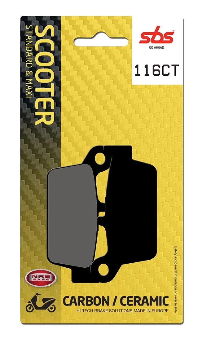 SBS 116CT 브레이크 패드