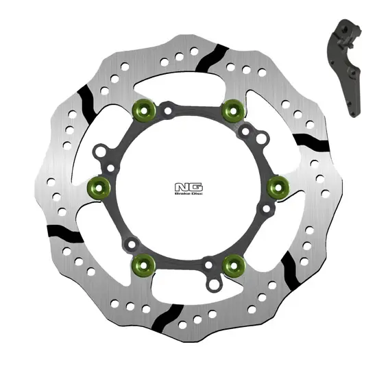 NG BRAKES製 フローティング ベンチレーテッド ディスクキット 1254XBHK17 リア