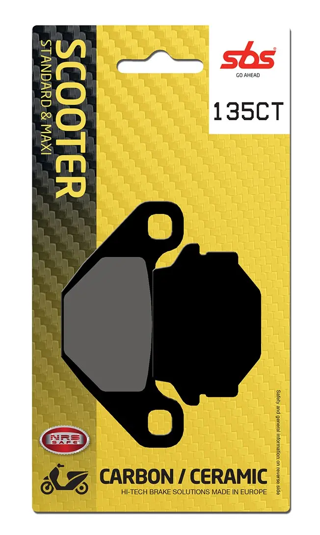 Τακάκια φρένων SBS 135CT (546)