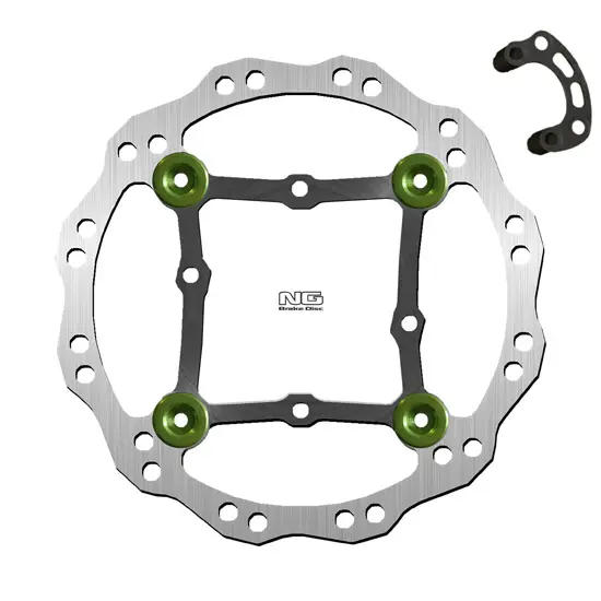 NG BRAKES ویو اور فلوٹنگ ڈسک اور بریکٹ کٹ - ریئر بریک