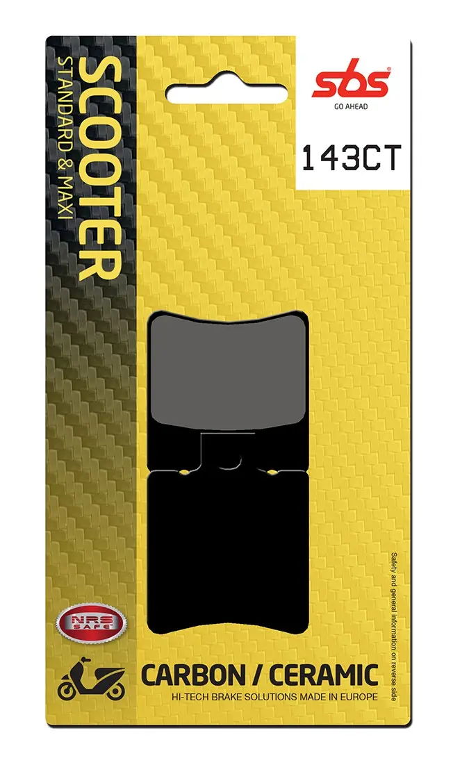 SBS بریک پیڈز 143CT (725)