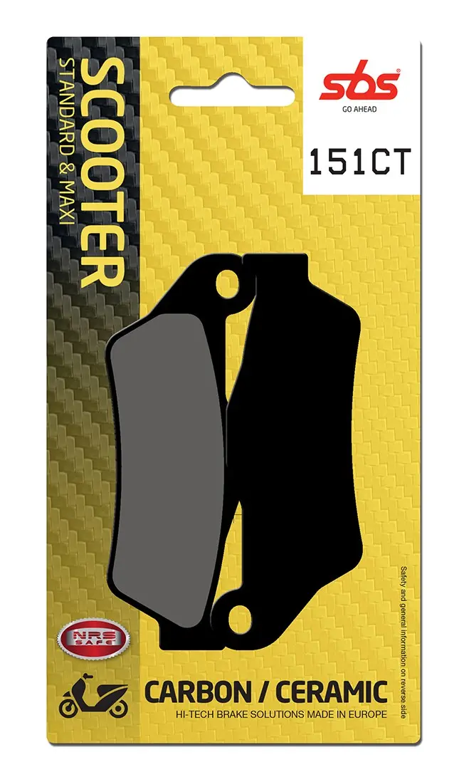 SBS 151CT(671) 브레이크 패드