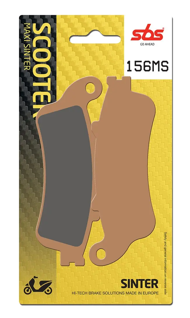 Plaquettes de frein SBS 156MS (735)