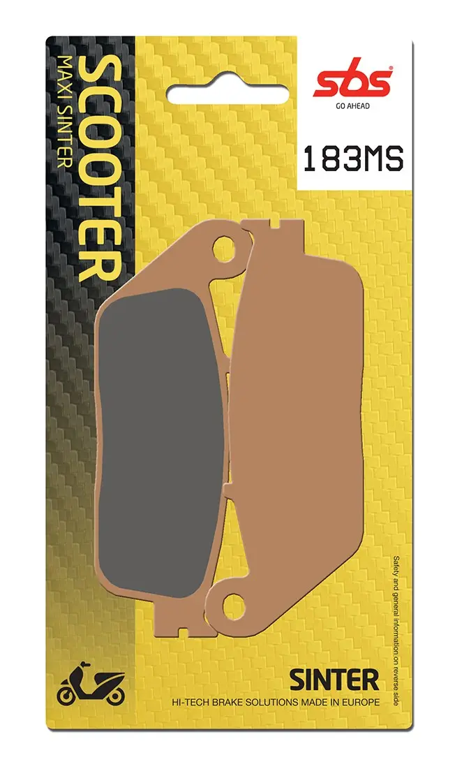 Тормозные колодки SBS 183MS (627)
