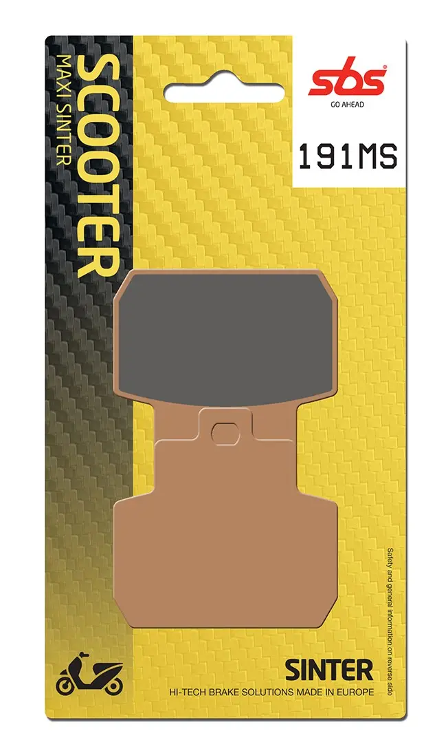 لوحات فرامل SBS 191MS (831)