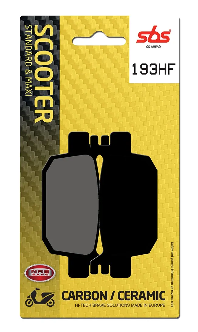 ایس بی ایس بریک پیڈز 193 (832HF)