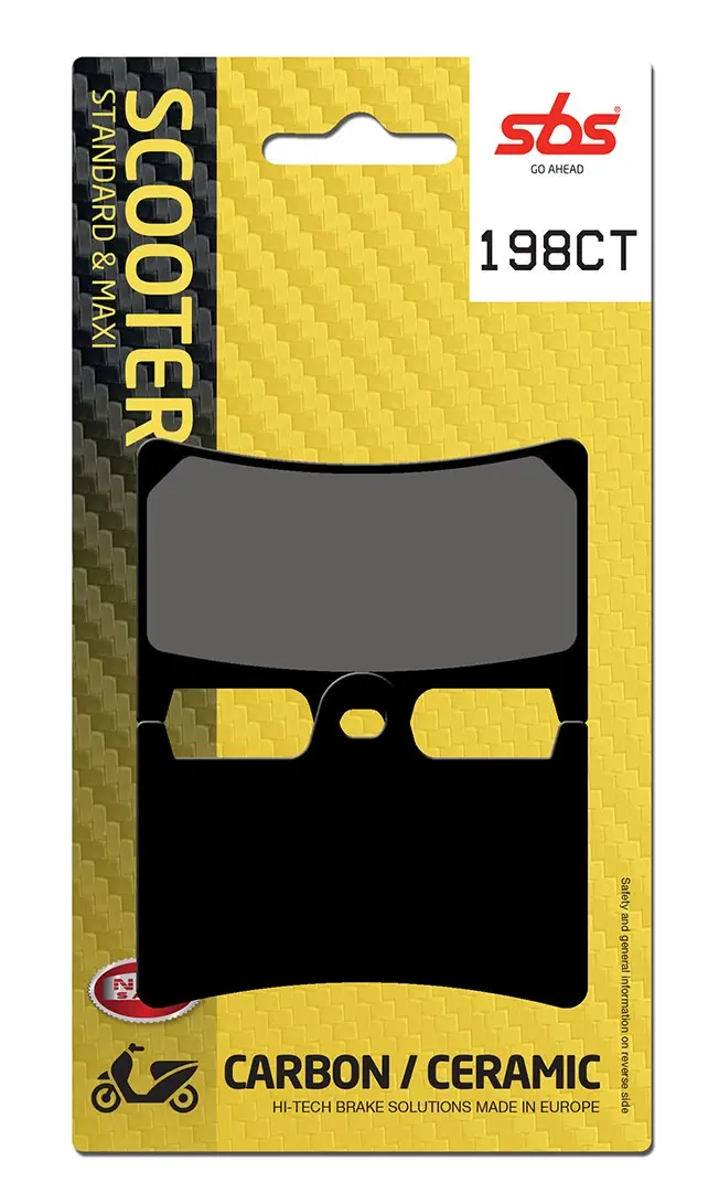 브레이크 패드 SBS 198CT (634)
