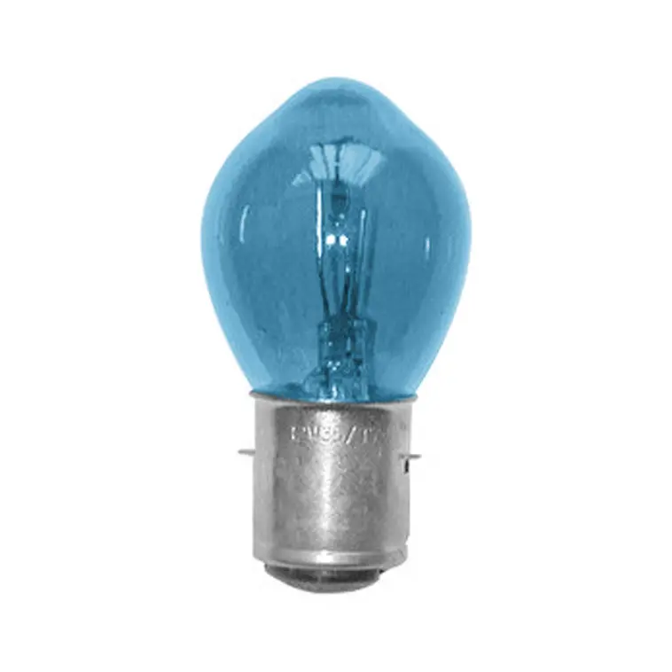 Hert lampe blå