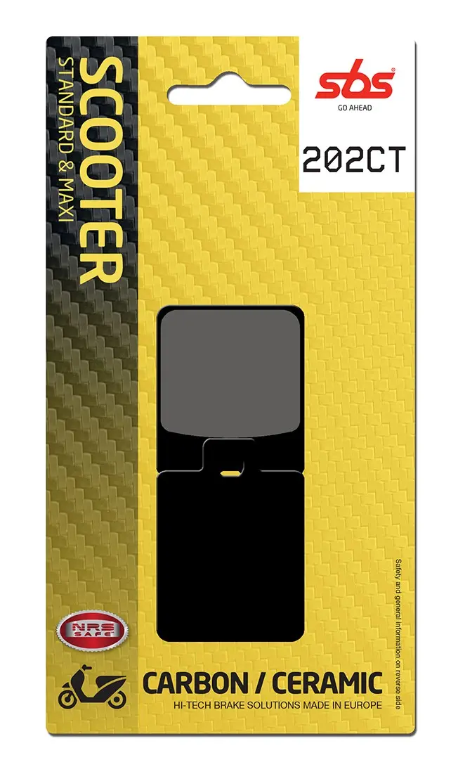 SBS CT ہائی ٹیک کاربن آرگینک بریک پیڈز