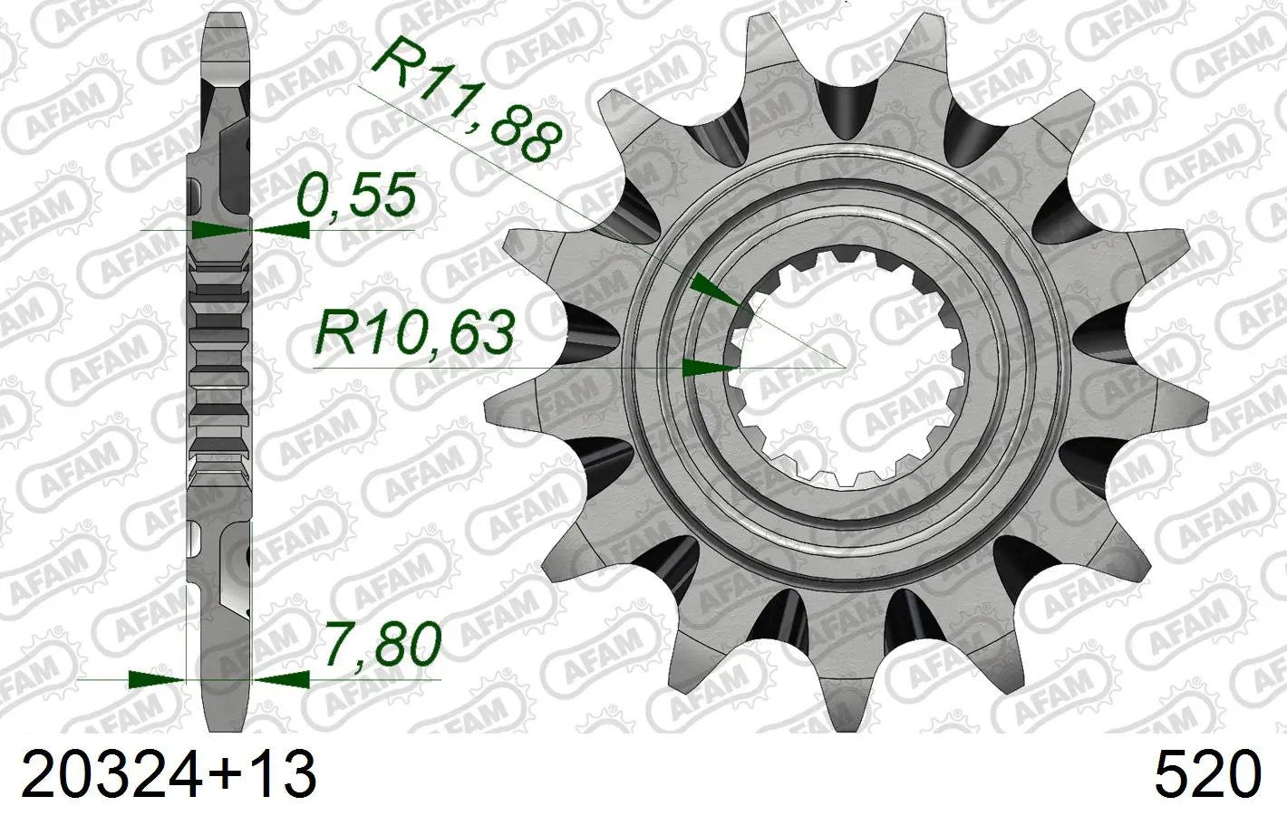 Ritzel AFAM #520 SC 20324+13