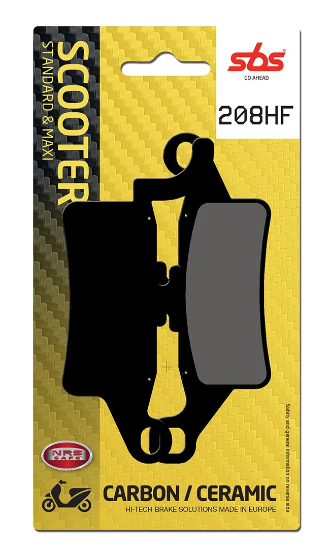 SBS 208HF Bremsbeläge