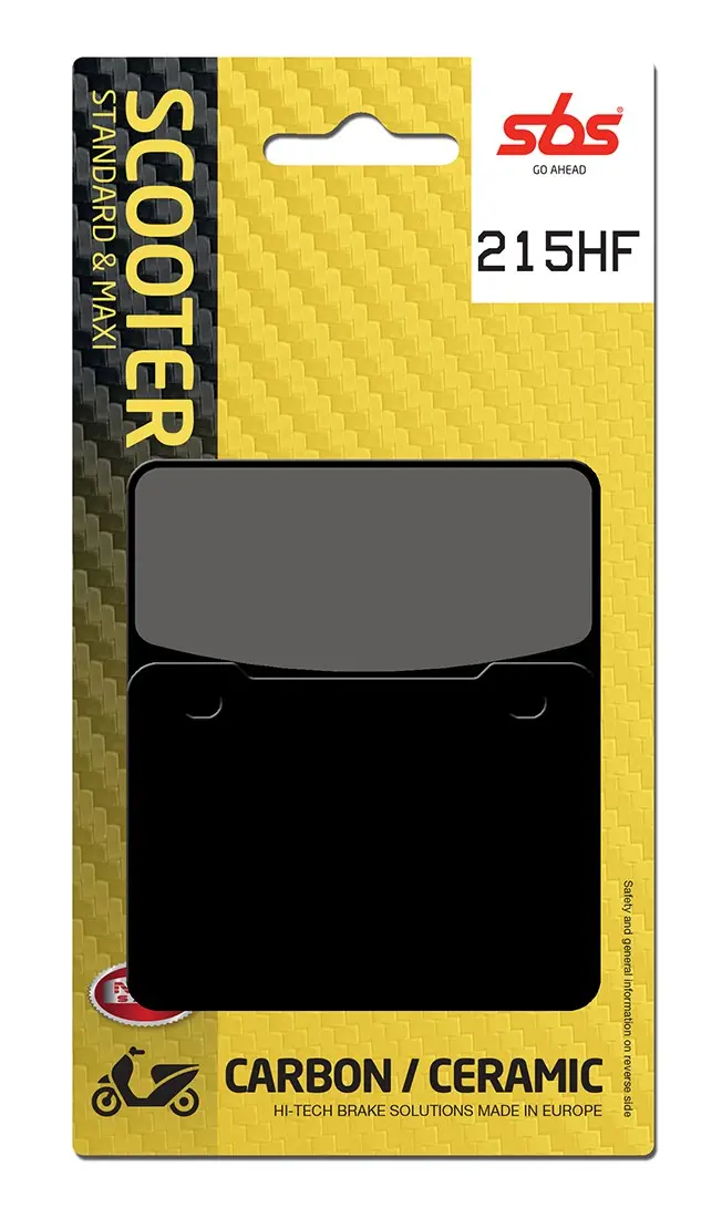 Тормозные колодки SBS 215HF
