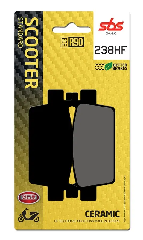 Pastillas de freno SBS 238 (HF)