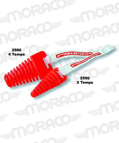 Bouchon pot d'échappement moto Progrip Silencer Plugs 4T orange
