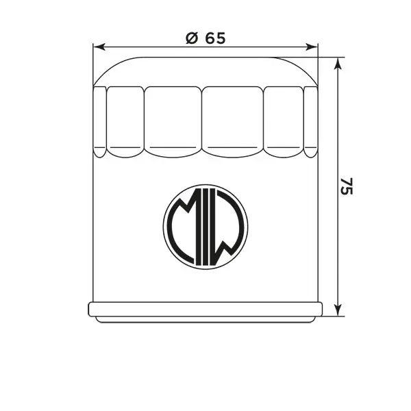Ölfilter MIW KT8005