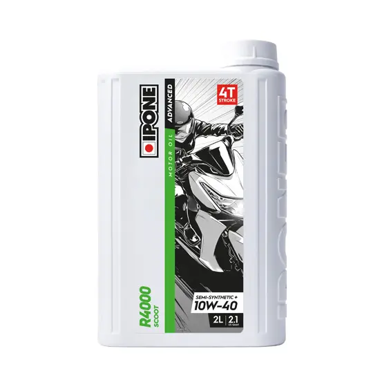 Ipone Huile moteur 4T R4000 Scoot 10W40 2 L