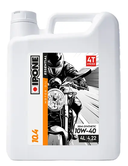 Ipone Huile moteur 4T Essential 10W-40 10,4 L (6 × 4 L)