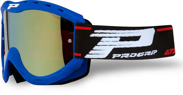 Μάσκα PROGRIP ATZAKI KID Mirror 3101 Μπλε