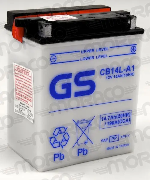 بطارية GS CB14L-A1 تقليدية