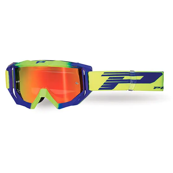 PROGRIP Venom Mirror Two 3200 Vizier Geel Fluo/Elektrisch Blauw