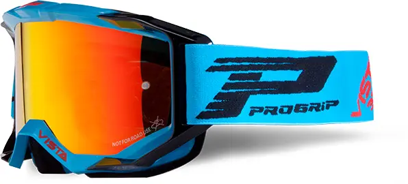Masque PROGRIP Vista Mirror 3303 Turquoise/Noir