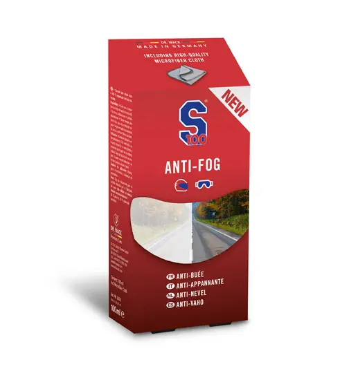 S100 Anti-Buée 100 ml avec microfibre incluse