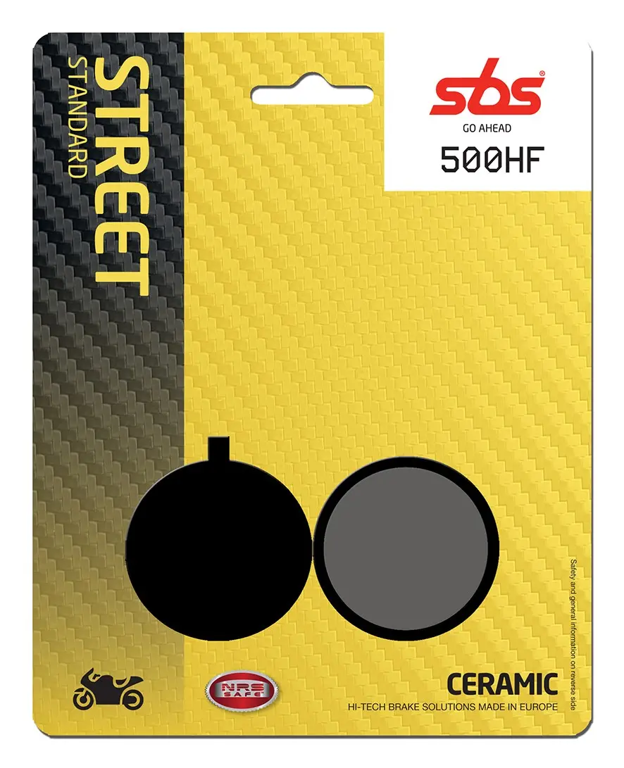 SBS 500HF 후면 브레이크 패드