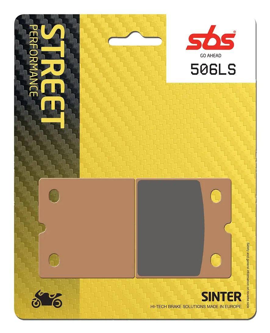Plaquettes de frein arrière SBS 506 (LS)
