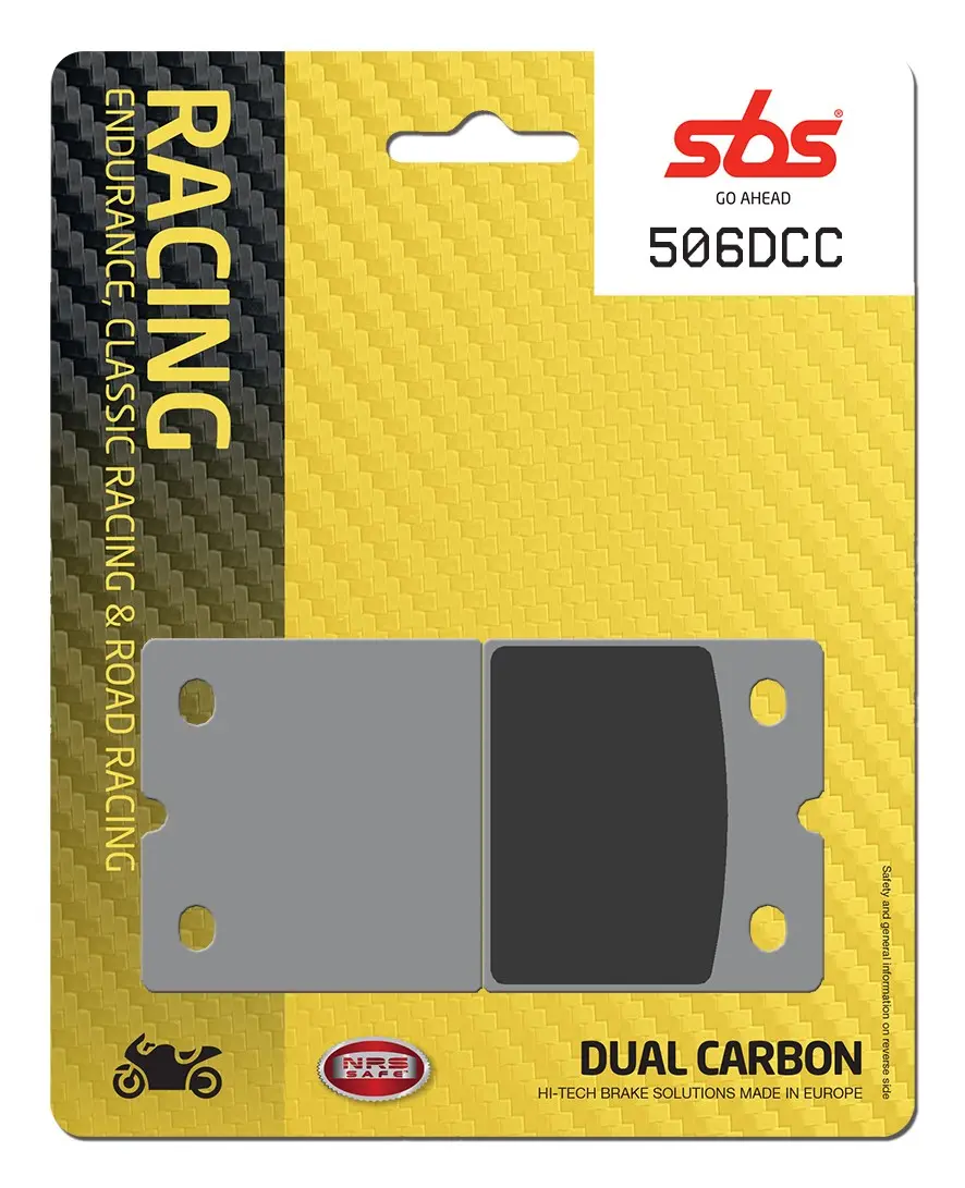 Plaquettes de frein arrière SBS 506DCC
